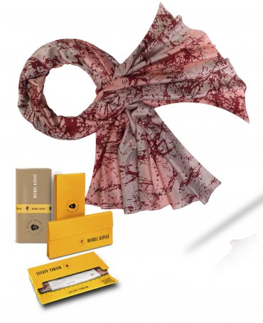 Палантин Женский SN40-ART.DES.COUPS/ROSE.CLAIR